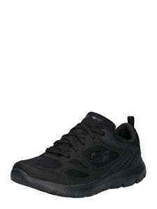 Skechers Women's Summits Suited Lace Up Sneaker Black 5 M US