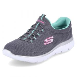 Skechers Summits - Charcoal/Vert Textile 42 EU