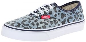 Vans K Authentic-mode mixte enfant-leopard noir/bleu-32