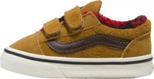 Vans Chaussures Old Skool Velcro Junior Marron