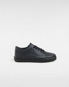 VANS Chaussures Old Skool Enfant (8-14 Ans) (black/mono) Youth Noir, Taille 38.5