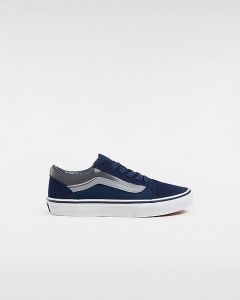 VANS Chaussures Old Skool Enfant (8-14 Ans) (navy/grey) Youth Bleu, Taille 39