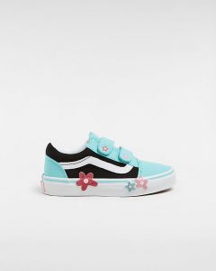 VANS Chaussures À Scratch Old Skool Glitter Enfant (4-8 Ans) (multi/true Whit) Enfant Multicolour, Taille 31