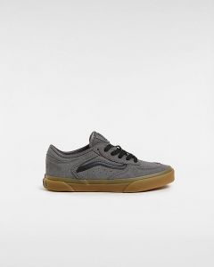 VANS Chaussures Rowley Classic Ado (8 À 14 Ans) (pewter/gum) Youth Gris, Taille 39