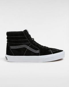 VANS Chaussures Sk8-hi En Daim (black) Unisex Noir, Taille 47