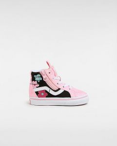 VANS Chaussures Sk8-hi Reissue Side Zip Glitter Bébé (1-4 Ans) (multi/true Whit) Toddler Multicolour, Taille 26.5