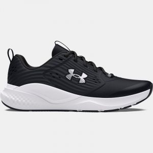 Chaussure de training Under Armour Commit 4 pour homme Noir / Anthracite / Blanc 42.5