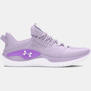 Chaussure de training Under Armour Dynamic IntelliKnit pour femme Noir / Castlerock / Blanc 41