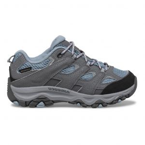 Chaussures Merrell Moab 3 Low Waterproof gris bleu enfant - 30