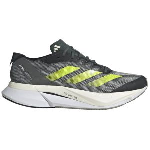 ADIDAS Adizero Boston 12 M - Gris / Vert / Beige - taille 46 2024