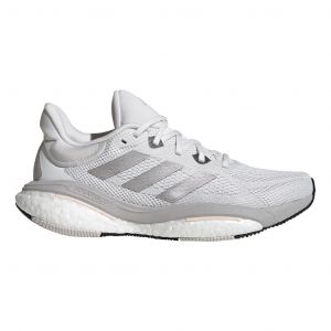 Chaussures adidas SolarGlide 6 gris clair blanc femme - 40