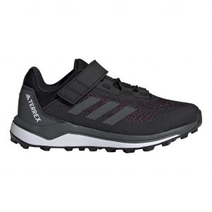 Chaussures adidas Terrex Agravic Flow Hook-and-Loop Trail gris noir enfant - 38(2/3)