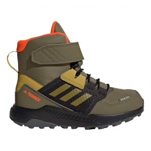 Chaussures adidas Terrex Trailmaker High COLD.RDY GORE-TEX vert foncé noir orange enfant - 36(2/3)