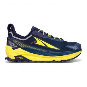 Chaussures Altra Olympus 5 bleu marine jaune - 45