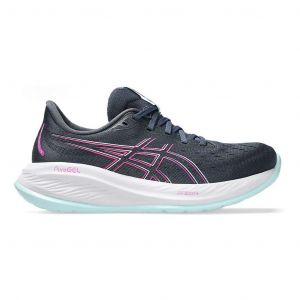 Chaussures ASICS GEL-Cumulus 26 bleu marine rose blanc femme - 42.5