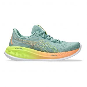 Chaussures ASICS Gel Cumulus 26 Paris bleu clair jaune orange femme - 42