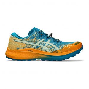 Chaussures ASICS Fuji Lite 5 bleu vif orange - 49