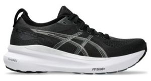 Chaussures running asics gel kayano 31 noir blanc femme