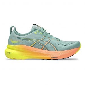 Chaussures ASICS Gel Kayano 31 Paris bleu orange jaune - 48