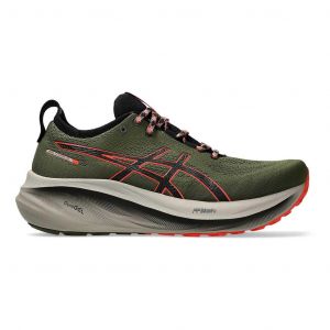 Chaussures ASICS GEL-Nimbus 26 TR vert foncé noir rouge - 49