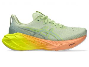 ASICS Novablast 4 Celebration Of Sport Cool Matcha / Safety Yellow Femmes Taille 44.5