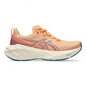 Chaussures ASICS Novablast 4 orange vif blanc femme - 43.5