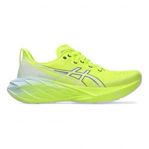 Chaussures ASICS Novablast 4 vert fluo blanc - 47