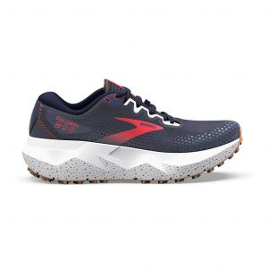 Chaussures Brooks Caldera 6 bleu nuit rouge femme - 40.5