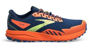 Chaussures trail brooks divide 4 rouge bleu homme