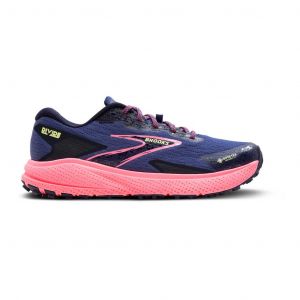 Chaussures Brooks Divide 5 Medium GORE-TEX bleu foncé rose femme - 43