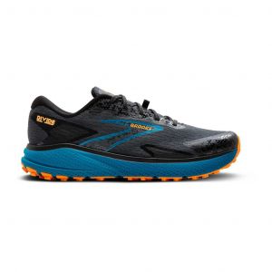 Chaussures Brooks Divide 5 Medium noir bleu orange - 46.5