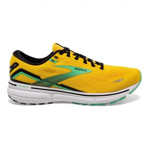 Chaussures Brooks Ghost 15 Medium jaune vert - 46