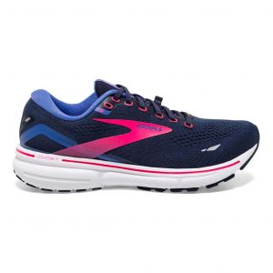 Chaussures Brooks Ghost 15 Medium GORE-TEX bleu foncé fuchsia femme - 38