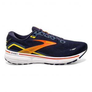 Chaussures Brooks Ghost 15 Medium bleu foncé orange - 46