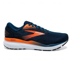 Chaussures Brooks Ghost 16 Medium bleu foncé orange - 48.5