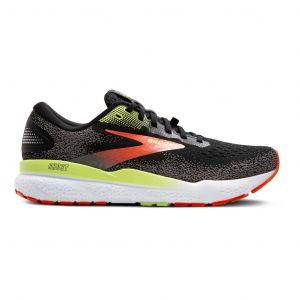 Chaussures Brooks Ghost 16 Medium GORE-TEX noir rouge jaune fluo - 47.5