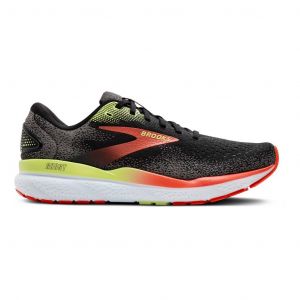 Chaussures Brooks Ghost 16 Medium noir rouge jaune - 48.5