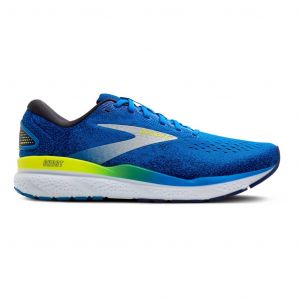 Chaussures Brooks Ghost 16 Medium bleu jaune fluo - 48.5