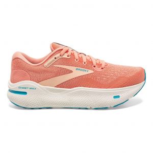 Chaussures Brooks Ghost Max Medium orange abricot femme - 37.5