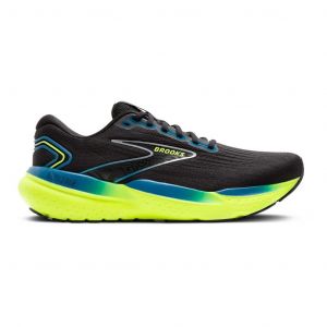 Chaussures Brooks Glycerin 21 Medium noir bleu jaune fluo - 48.5