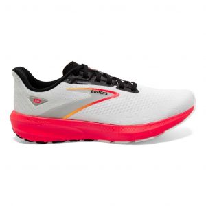 Chaussures Brooks Launch 10 Medium blanc rose intense. - 45.5