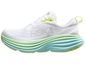 Chaussures Femme HOKA Bondi 8 Blanc de Blanc/Sunlit Ocean