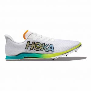 Chaussures HOKA Cielo X 2 MD blanc pur jaune bleu turquoise - 46(2/3)