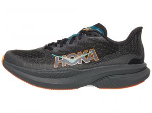 Chaussures Homme HOKA Mach 6 Noir/Electric Tangerine