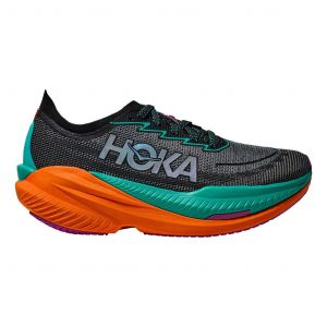 Chaussures HOKA Mach X 2 gris bleu rouge - 46