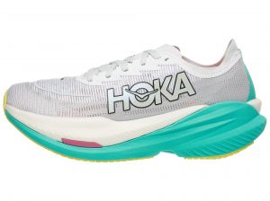 Chaussures Femme HOKA Mach X 2 Frost/Electric Aqua