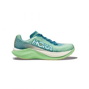 HOKA Mach X Homme Chaussures de Course Vert Jaune