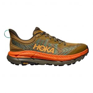 Chaussures HOKA Mafate Speed 4 marron vert orange - 45(1/3)