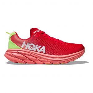 Chaussures HOKA Rincon 3 rouge corail vert clair femme - 36