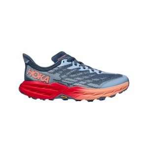 Baskets Femme Hoka Speedgoat 5 Gris Rouge SS24